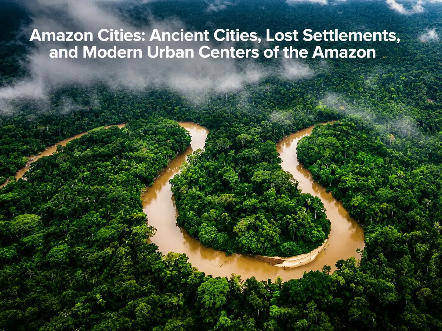 Amazon Cities: Ancient Cities, Lost Settlements, and Modern Urban Centers of the Amazon