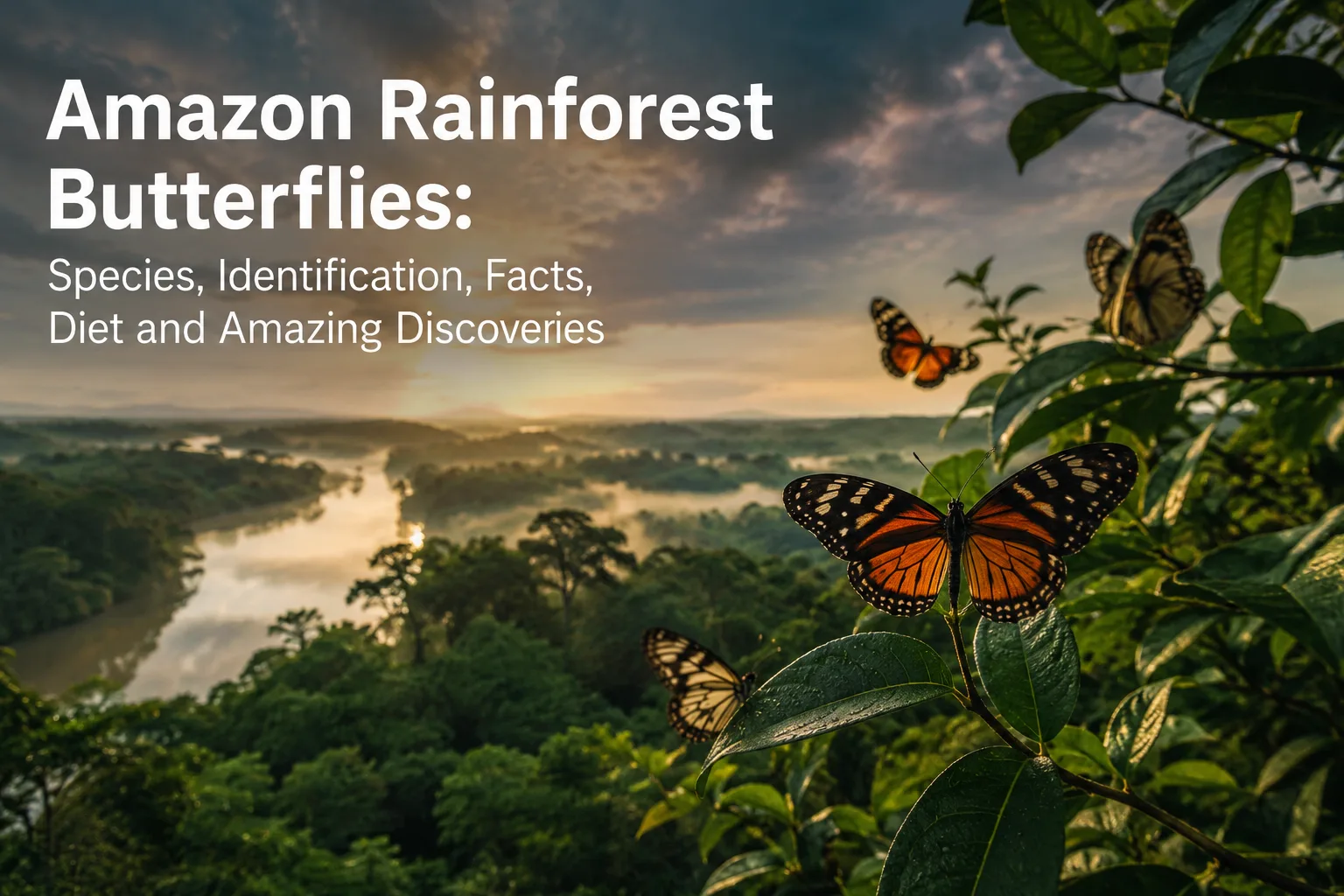 Amazon Rainforest Butterflies: Species, Identification, Facts, Diet and Amazing Discoveries