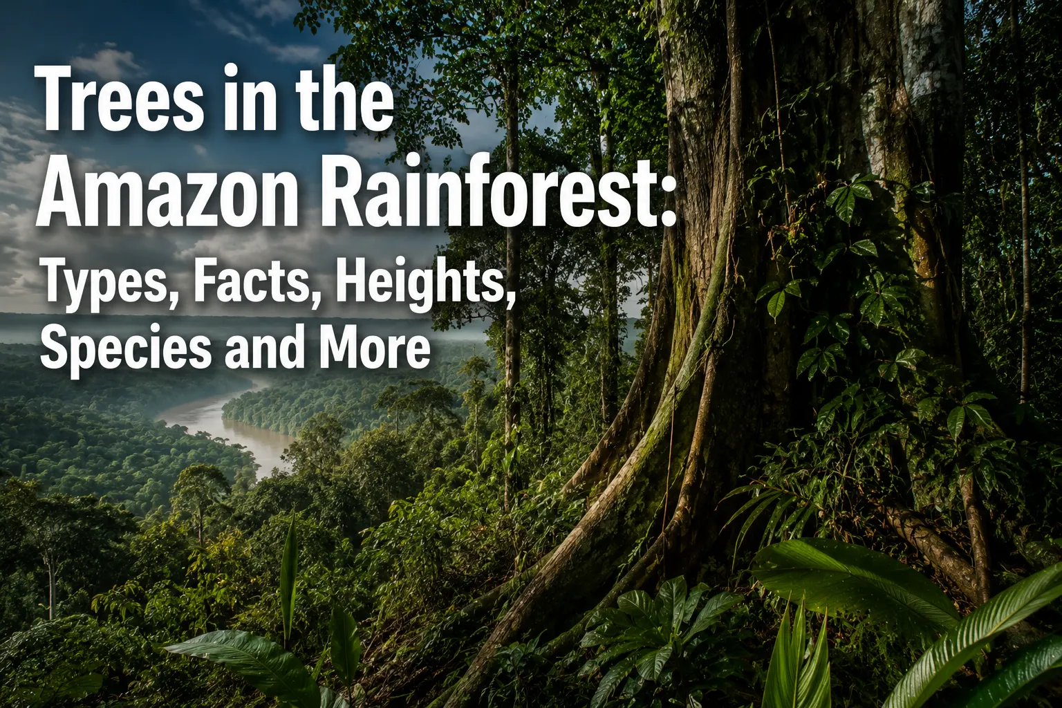 Trees in the Amazon Rainforest: Types, Facts, Heights, Species and More