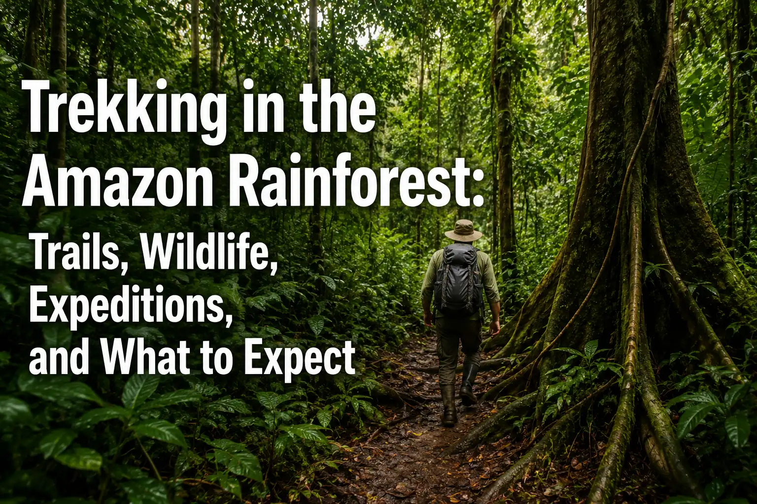 Trekking in Amazon Rainforest: Trails, Wildlife, Expeditions, and What to Expect